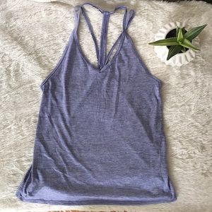 Old Navy Purple Strappy Athletic Top